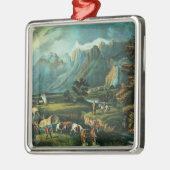 De Rocky Mountains Metalen Ornament (Links)