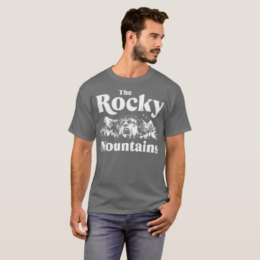 De Rocky Mountains T-shirt (Voorkant volledig)