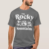 De Rocky Mountains T-shirt (Voorkant)