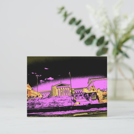 De Rocky Stappen Briefkaart (Staand voorkant)