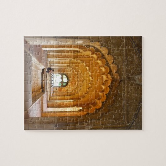 de rode archipel van delhi fort legpuzzel (Horizontaal)