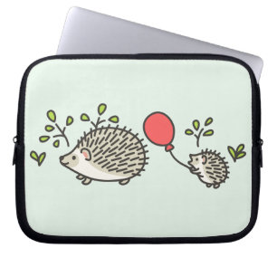 De rode ballon van baby Hedegel Laptop Sleeve