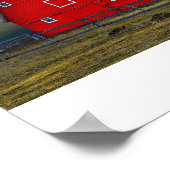 De Rode Barn Poster (Hoek)