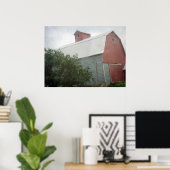 De Rode Barn Poster (Thuiskantoor)