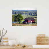 De Rode Barn Poster (Keuken)