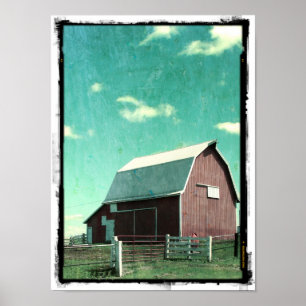 De Rode Barn Poster