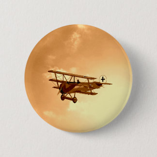 De Rode Baron Ronde Button 5,7 Cm