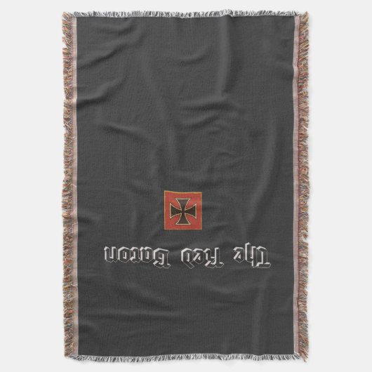 De Rode Baron WOI Deken (Voorkant Verticaal)