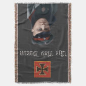 De Rode Baron WOI Deken (Voorkant Verticaal)