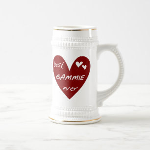 De rode Beste ooit T-shirts Gammie en de Giften Bierpul