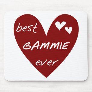 De rode Beste ooit T-shirts Gammie en de Giften Muismat