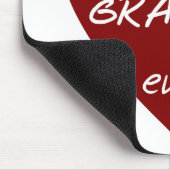 De rode Beste ooit T-shirts Gramma en de Giften Muismat (Hoek)