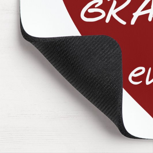 De rode Beste ooit T-shirts Gramma en de Giften Muismat (Hoek)