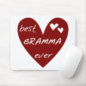 De rode Beste ooit T-shirts Gramma en de Giften Muismat (Met muis)