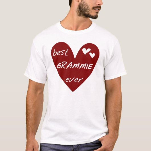 De rode Beste ooit T-shirts Grammie en de Giften (Voorkant)