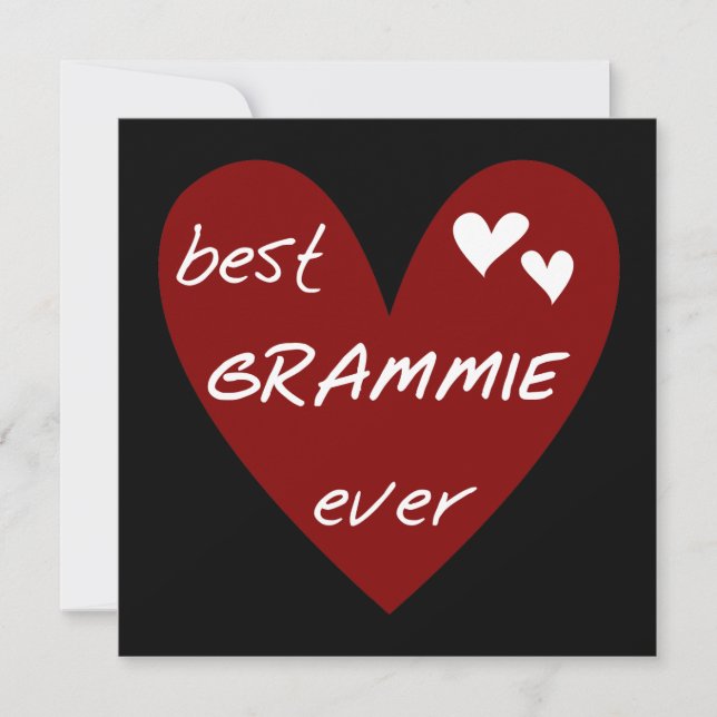 De rode Beste ooit T-shirts Grammie en de Giften (Voorkant)