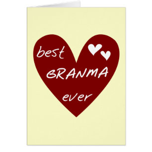 De rode Beste ooit T-shirts Granma en de Giften