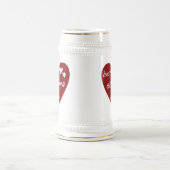 De rode Beste ooit T-shirts Granma en de Giften Bierpul (Center)