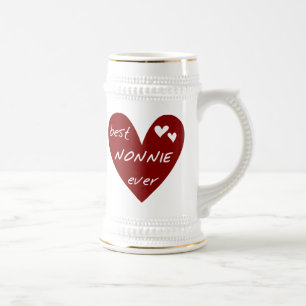 De rode Beste ooit T-shirts Nonnie en de Giften Bierpul