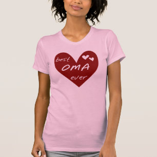 De rode Beste ooit T-shirts Oma en de Giften van