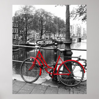De Rode Bike 1 Poster