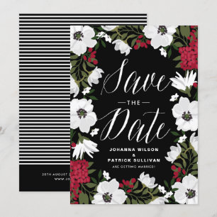 De rode Bloei van de Anemoon bewaart de Kaart