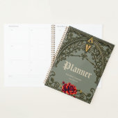 De rode bloem, de bloesem van genegenheid. planner (Display)