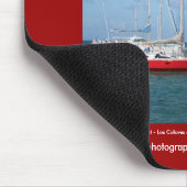 De Rode Boat - Gepersonaliseerd Muismat (Hoek)