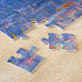 De rode boom van Piet Mondrian Legpuzzel (Zijkant)