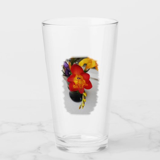 De rode diepheid glas (Voorkant)