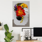 De rode diepheid poster (Thuiskantoor)