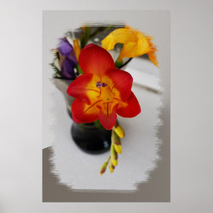 De rode diepheid poster