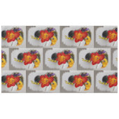 De rode diepheid tafelkleed (Voorkant (Horizontaal))