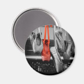 De rode dipper magneet (Voorkant / Achterkant)