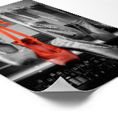 De rode dipper poster (Hoek)