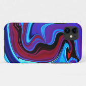 De rode draak Abstract Case-Mate iPhone Case (Achterkant (horizontaal))