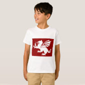 De rode draak t-shirt (Voorkant volledig)