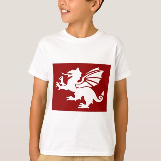 De rode draak t-shirt (Voorkant)