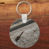 De rode dragonfly sleutelhanger (Voorkant)
