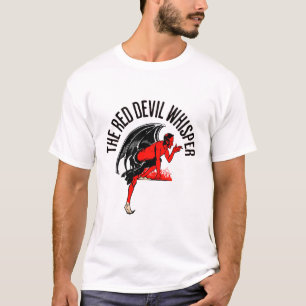 de rode duivelfluister t-shirt