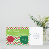 De rode en Groene Kaart van de Foto van de (Staand voorkant)