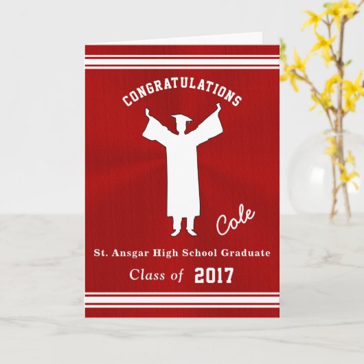 De rode en Witte Kaart van Afstuderen met JOUW (Gele Bloem)