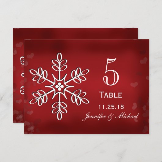 De rode en Witte Kaarten van het Aantal van de (Voorkant / Achterkant)