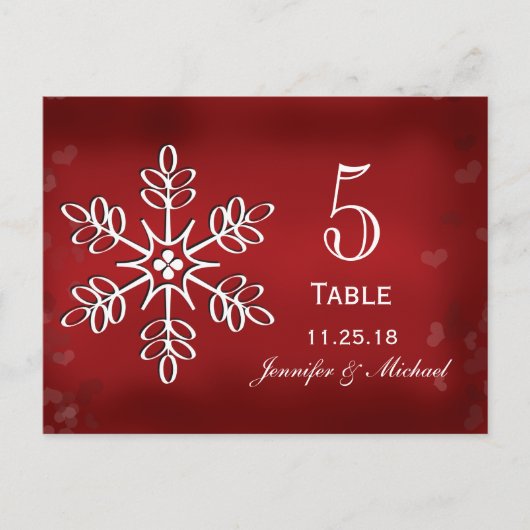 De rode en Witte Kaarten van het Aantal van de (Voorkant)