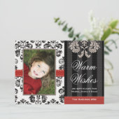 De rode en Zwarte Kaart van de Foto van de (Staand voorkant)