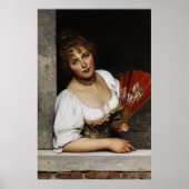 De rode fan poster (Voorkant)