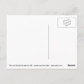 De rode fiets briefkaart (Achterkant)