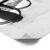 De rode fiets poster (Hoek)