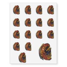 De Rode Firebird Thunderbird Vlammen van Phoenix