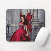 De Rode Glamour Fairy Mousepad Muismat (Met muis)